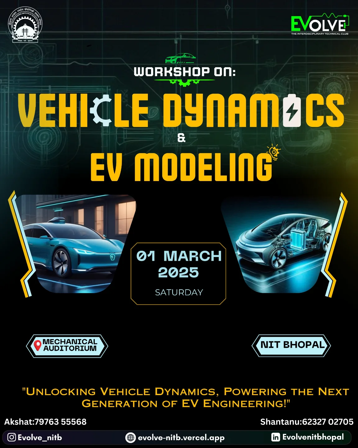 Workshop on Vehicle Dynamics